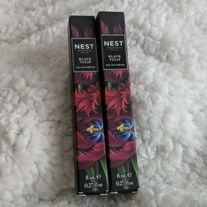2 Brand New NEST Black Tulip Rollerball